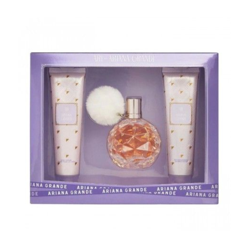 Ari by Ariana Grande W 3.4oz EDP & 4oz BM & 3.4oz BC
