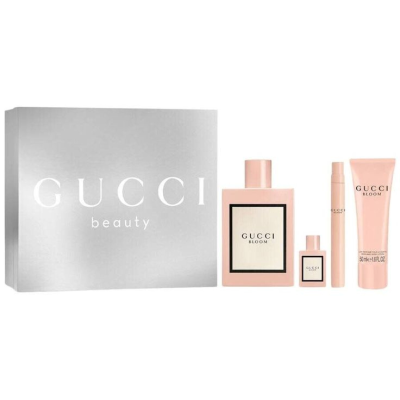 Gucci Bloom Gift Set 3.3oz EDP & 3.3oz Body Lotion & .33oz EDP