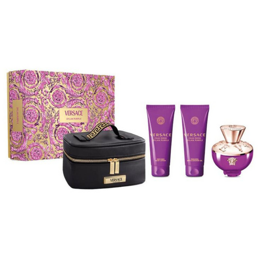 Versace Dylan Purple Women Gift Set with Bag